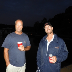 Two Men Drinking