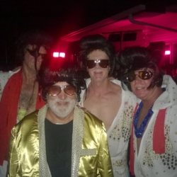 Group in Elvis Costumes