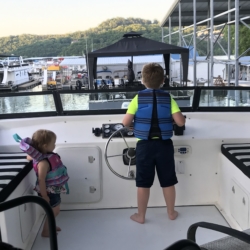 Kids on a Boat Rental