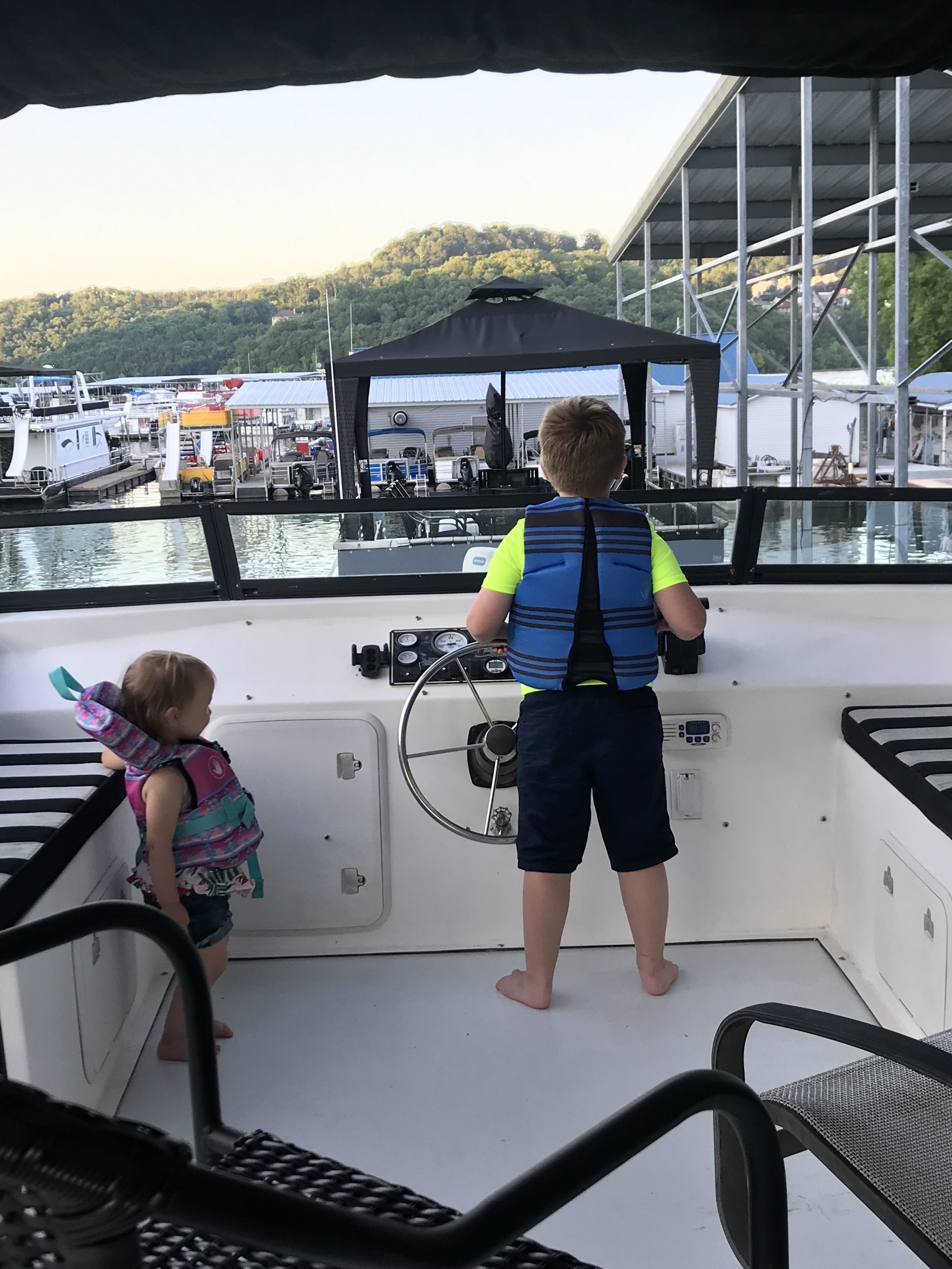 Kids on a Boat Rental