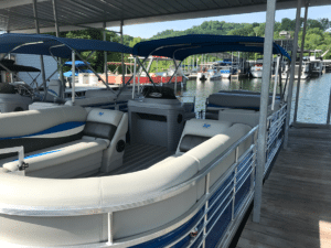 2023 24’ Leisure Kraft Tri-Toon Pontoon Boat - 1